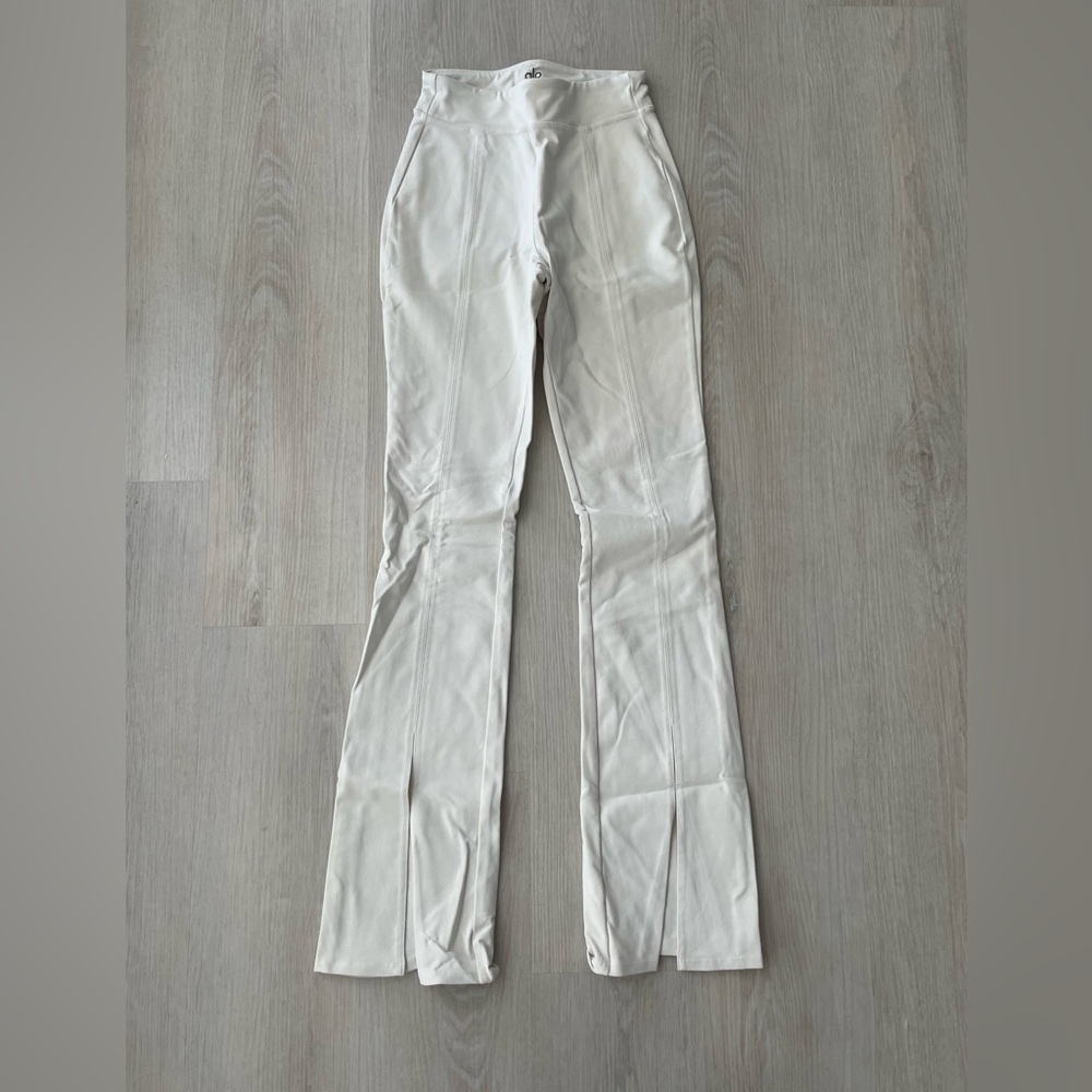 Alo flare pant with front slits